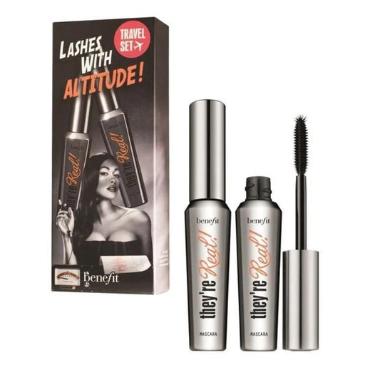 Benefit They're Real! Lashes with Attitude Mascara Jet Black 2 x 8.5g Duo Set