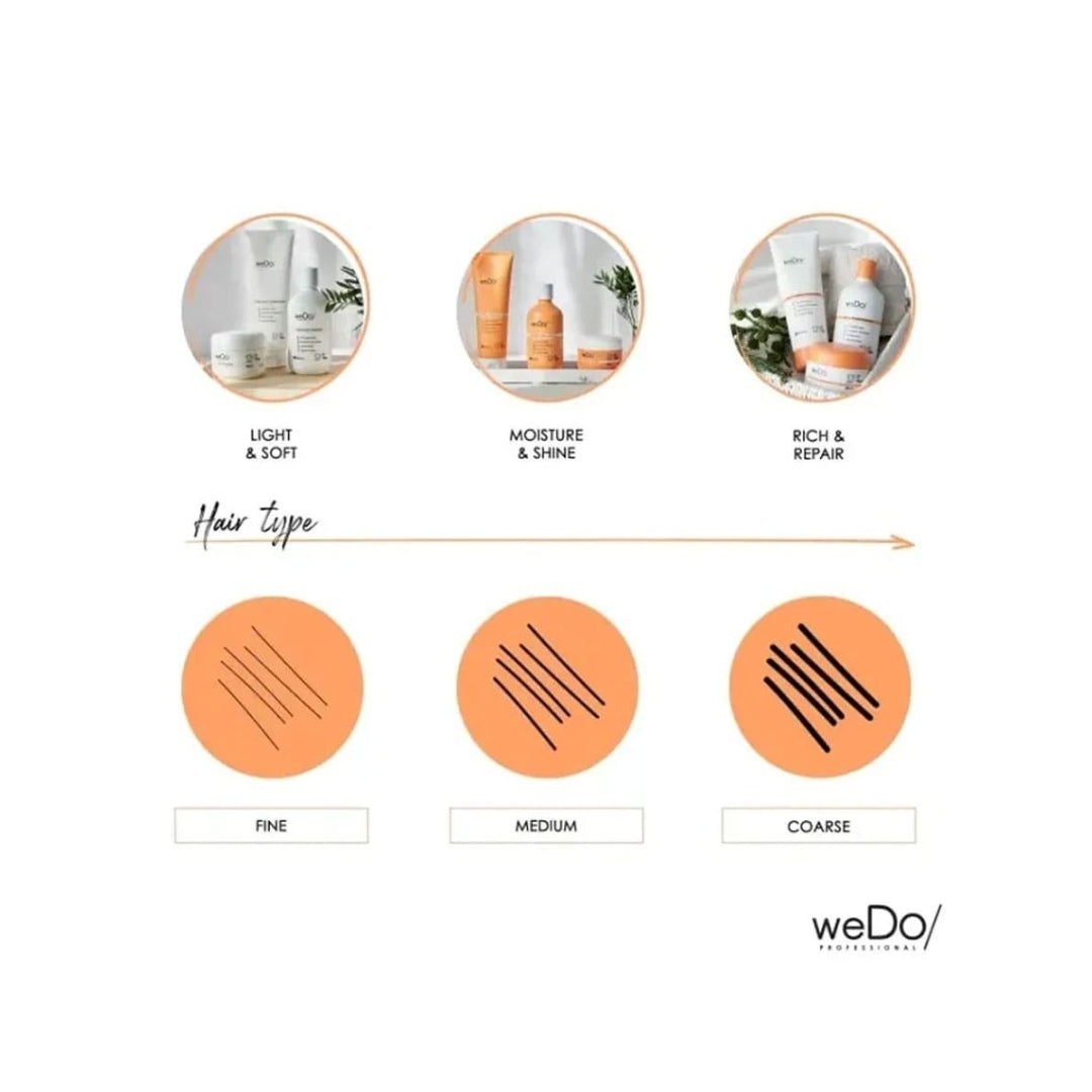 weDo Professional Light & Soft Shampoo 300mL & Conditioner 250mL Set