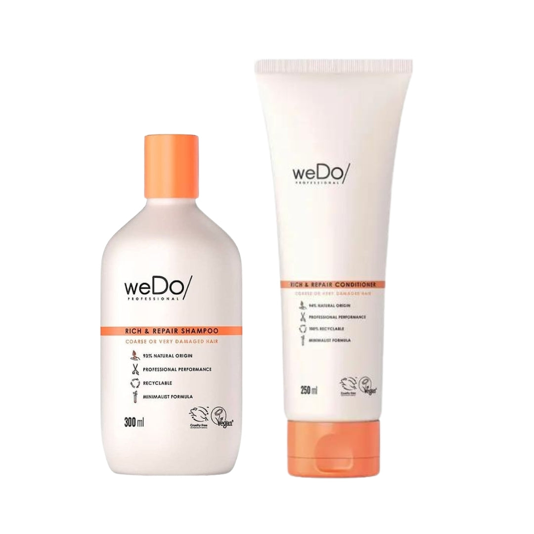 weDo Professional Rich & Repair Shampoo 300mL & Conditioner 250mL Set