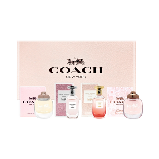 Coach 4 Piece Mini Fragrance Gift Set