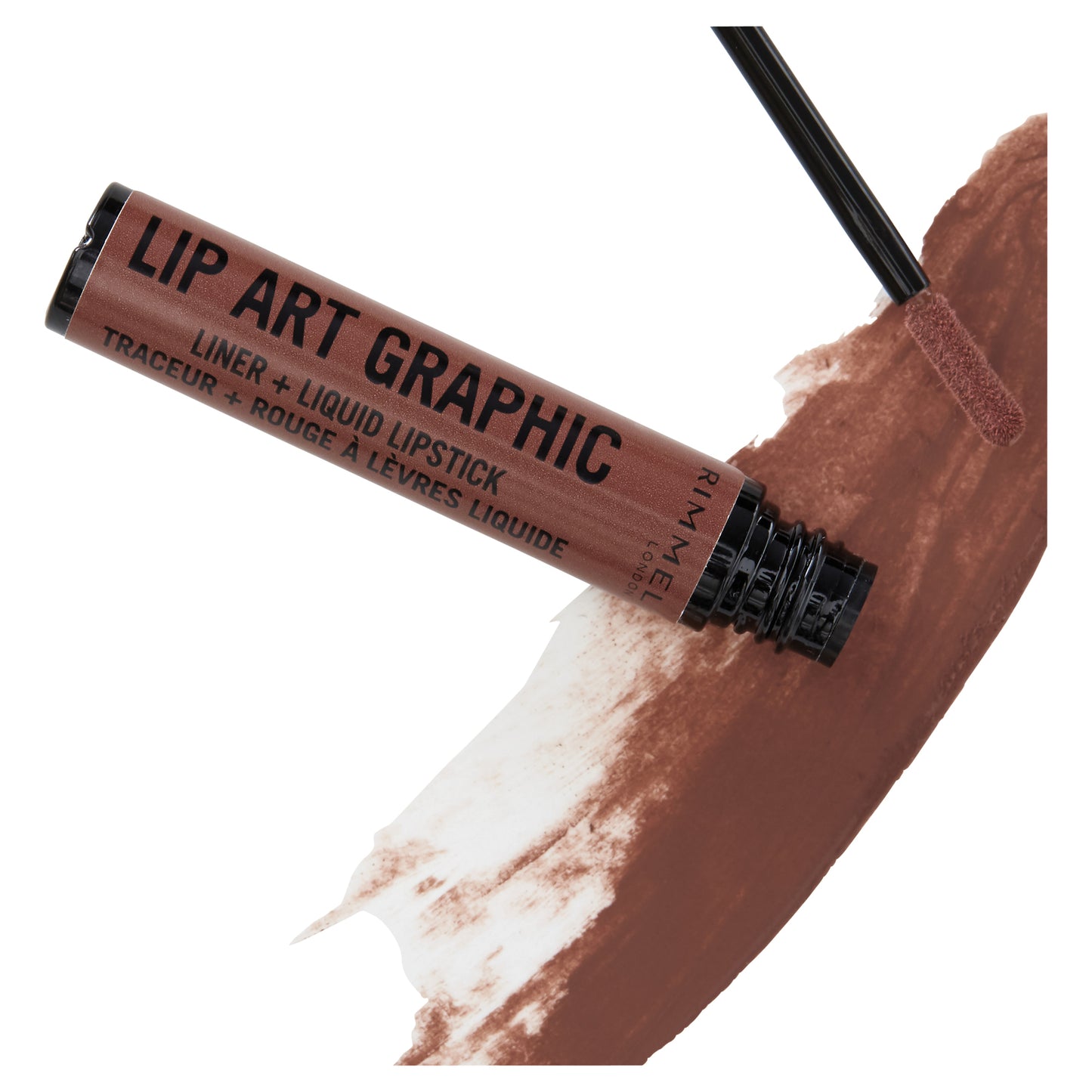 Rimmel London Lip Art Graphic 2 in 1 Liner and Liquid Lipstick 1.8mL - 760 Now or Never