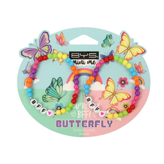 BYS Mini Me You're My BFF! Butterfly Bracelets Tear & Share