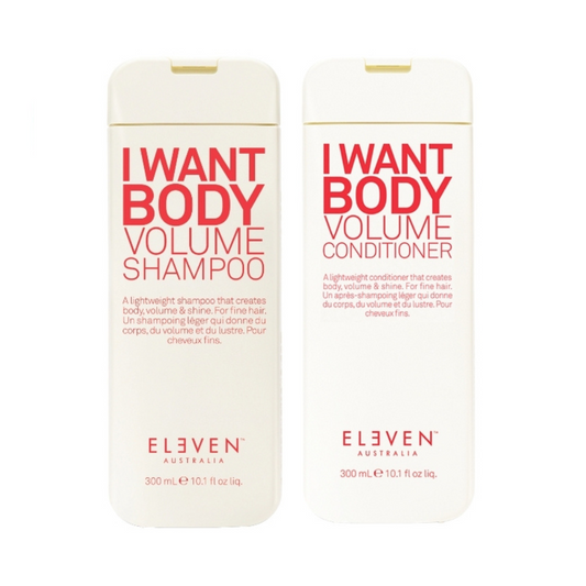 Eleven Australia I Want Body Volume Shampoo & Conditioner 300mL Duo