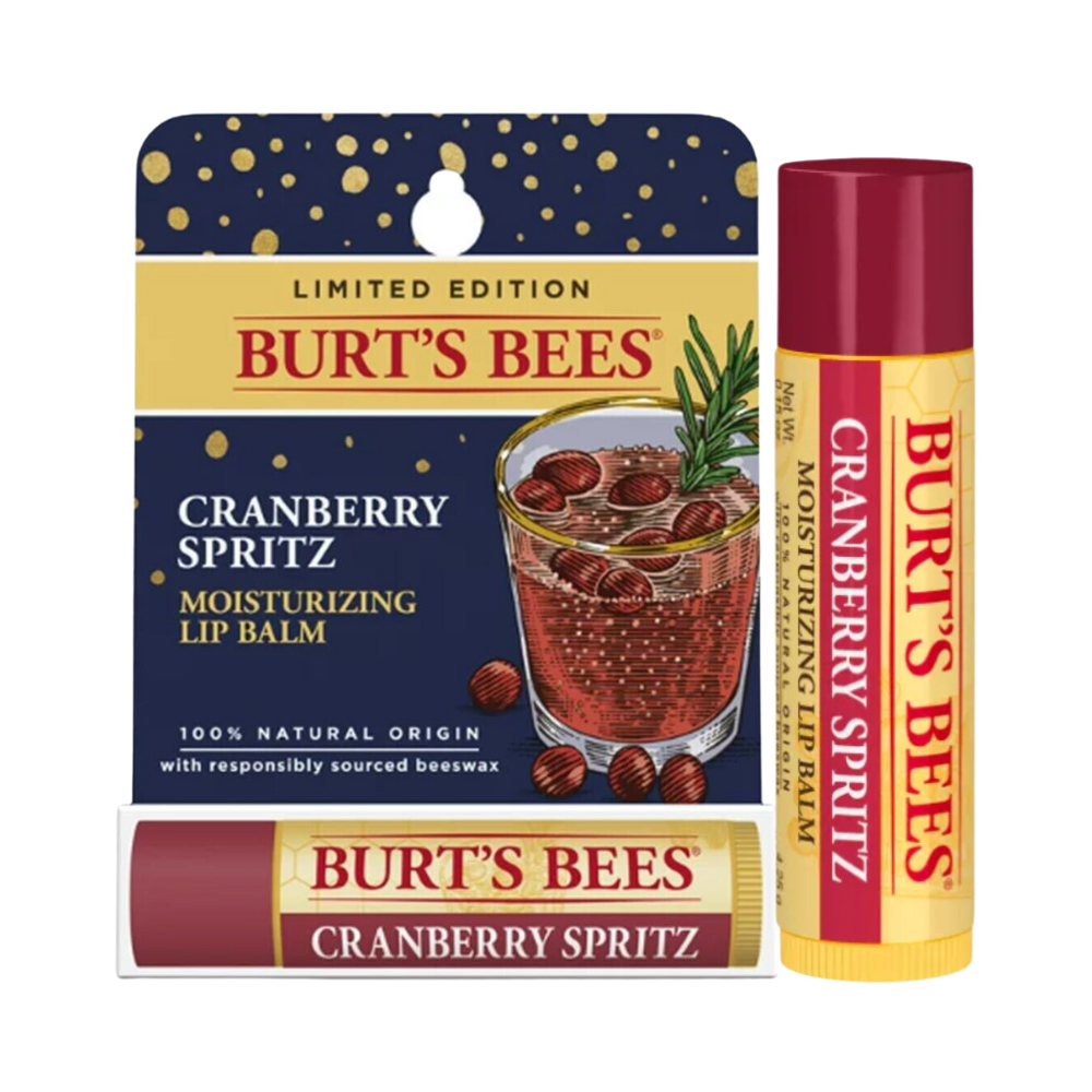 Burt's Bees Festive Celebrations Lip Balm Set 4x4.25g