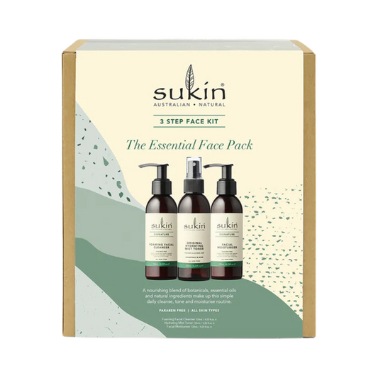 Sukin The Essential Face Pack 3 Step Face Kit