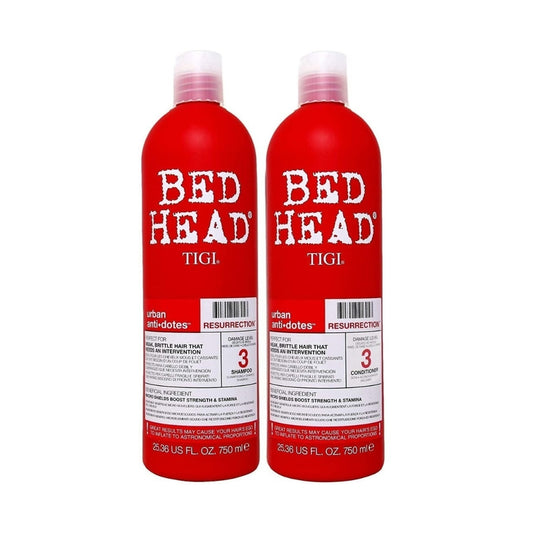 TIGI Bed Head Urban Antidotes Level 3 Resurrection Shampoo & Conditioner 750mL Duo