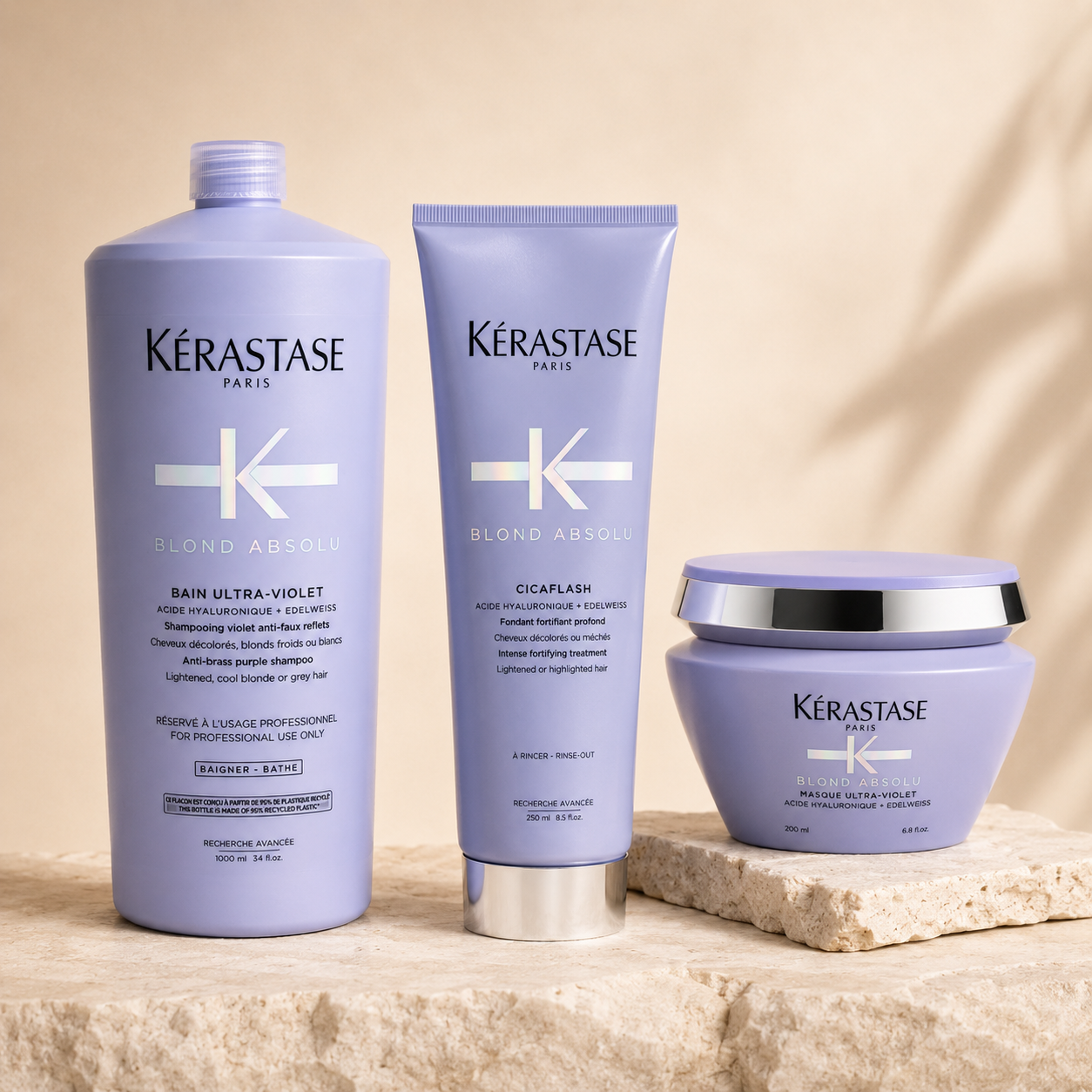 Kerastase Blond Absolu Bain Ultra Violet Shampoo 1 Litre/1000mL