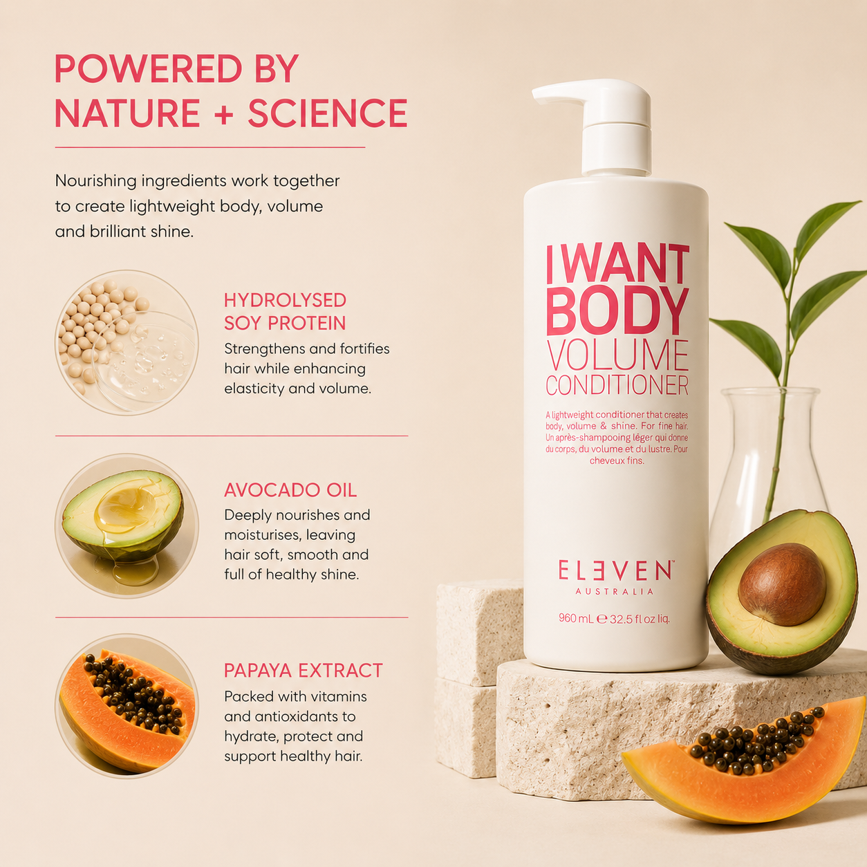 Eleven Australia I Want Body Volume Conditioner 960mL