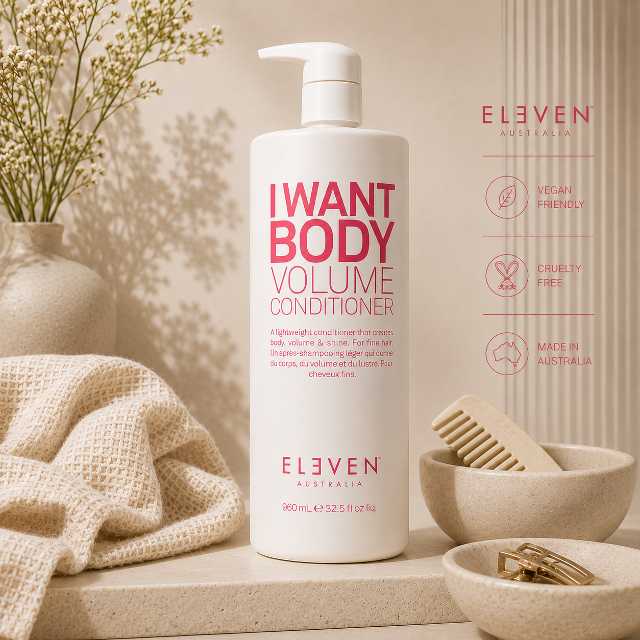 Eleven Australia I Want Body Volume Conditioner 960mL