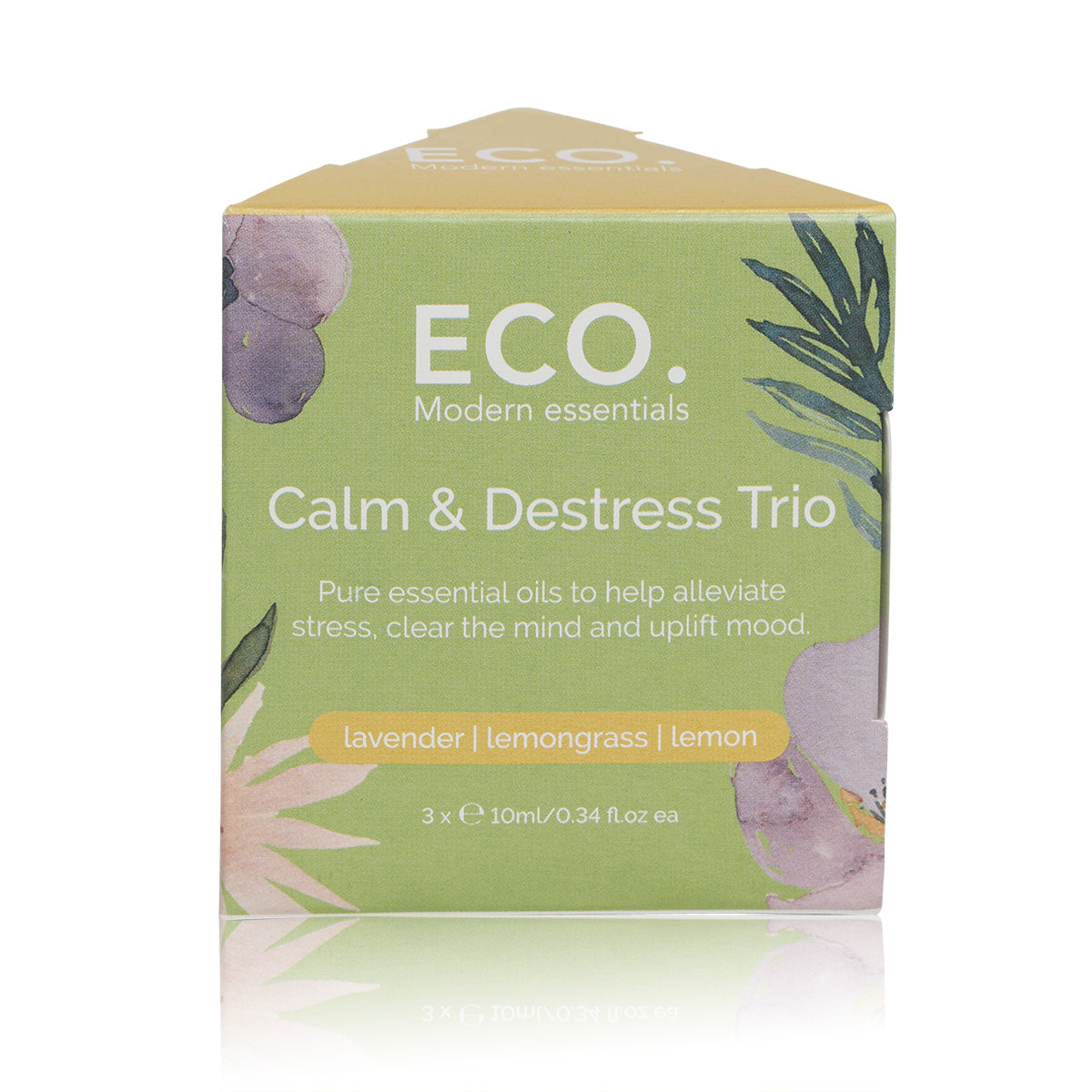 Eco Calm & Destress Essential Oil Trio 3 x 10mL