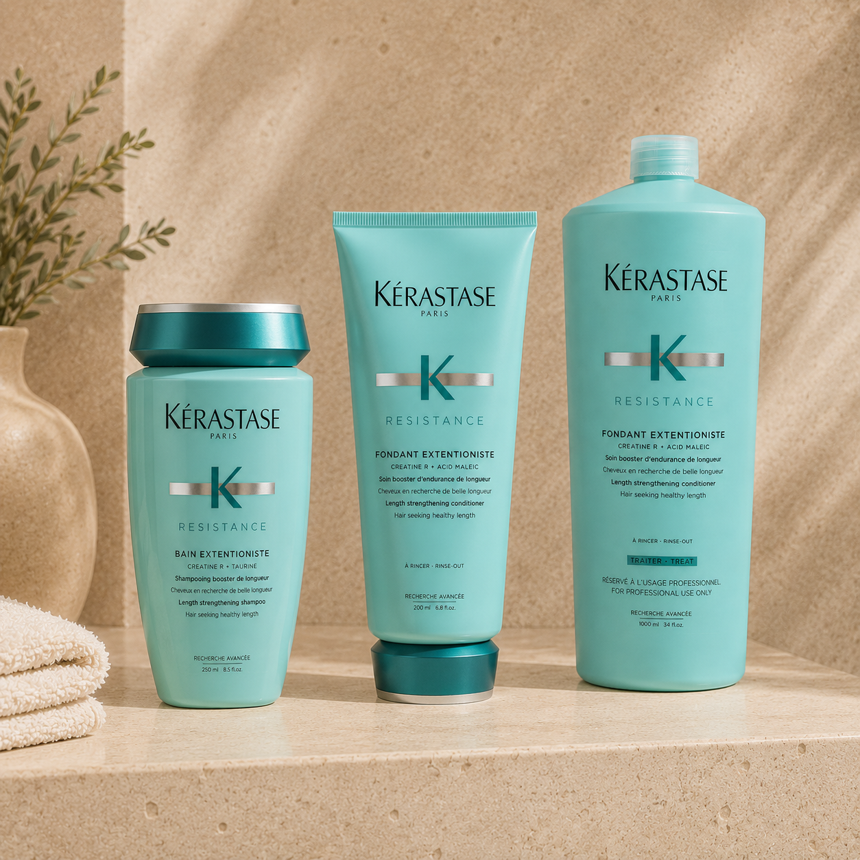 Kerastase Resistance Fondant Extentioniste Conditioner Treatment 1 Litre/1000mL