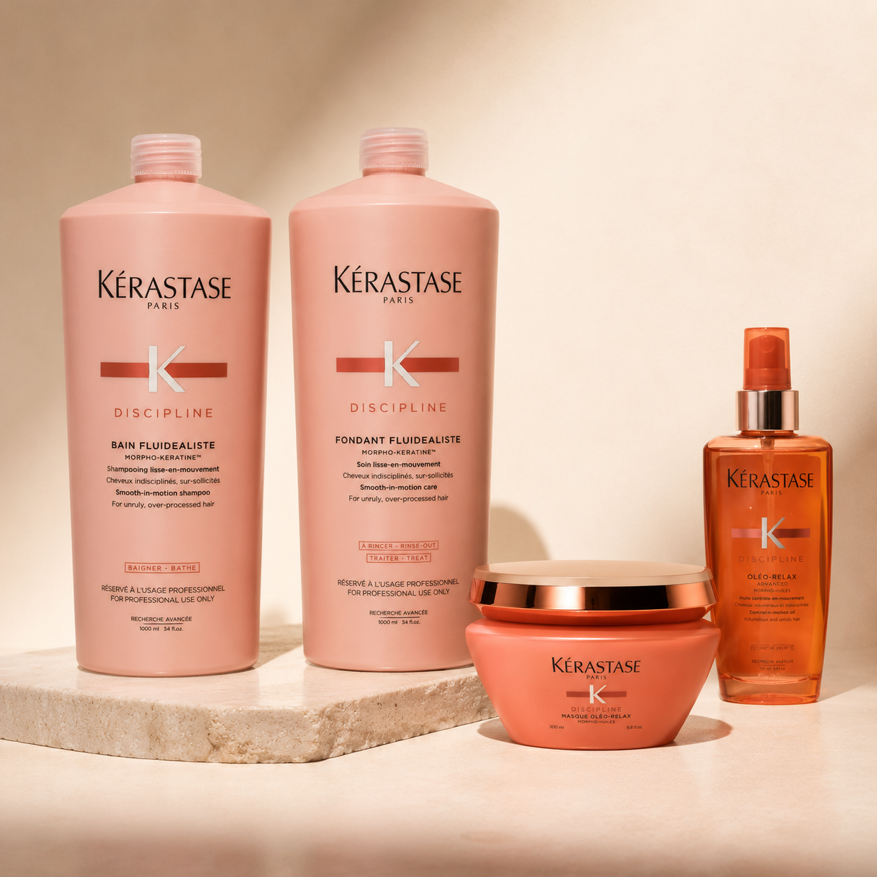 Kerastase Discipline Bain Fluidealiste Shampoo 1 Litre/1000mL