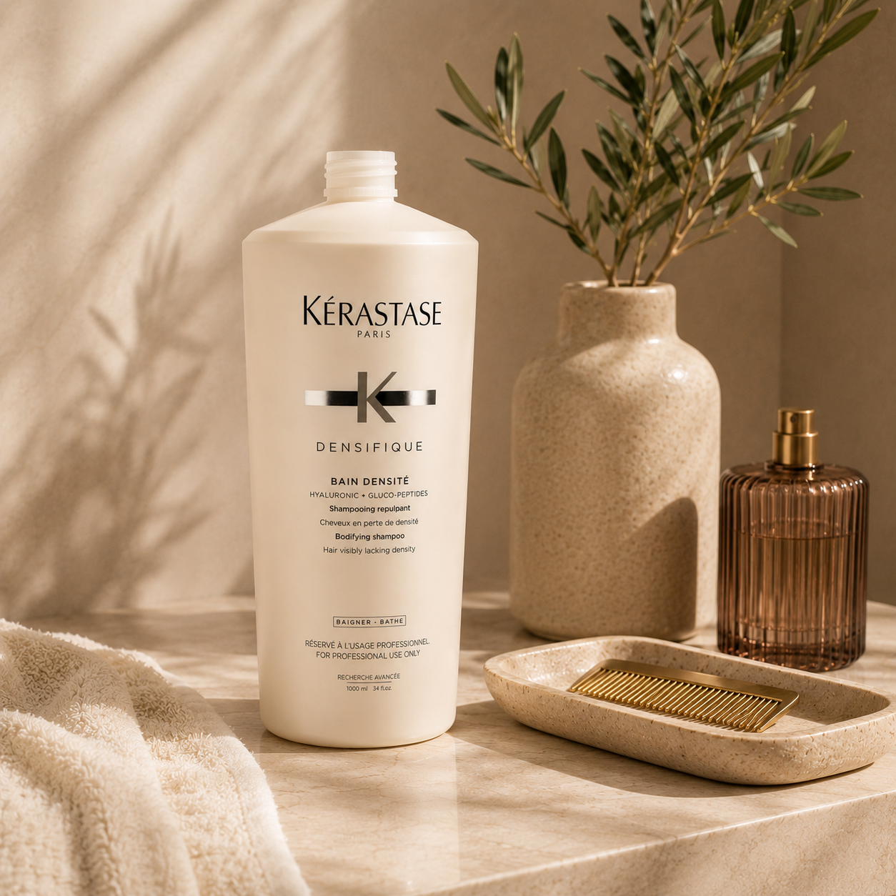 Kerastase Densifique Bain Densite Shampoo 1 Litre/1000mL – On