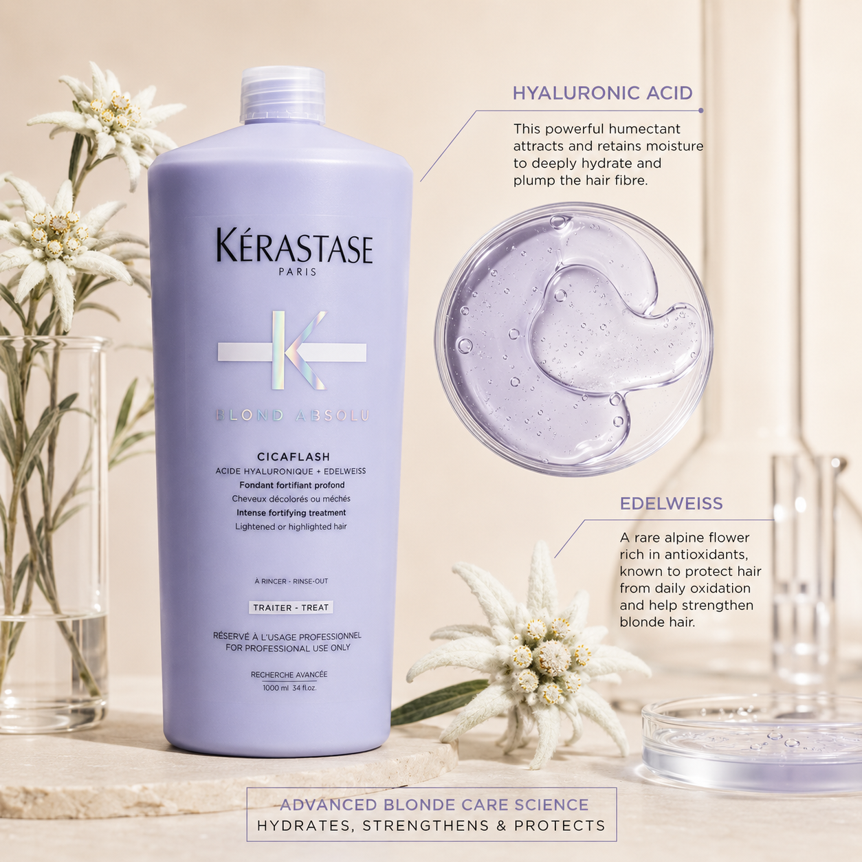 Kerastase Blond Absolu Cicaflash Treatment 1 Litre/1000mL