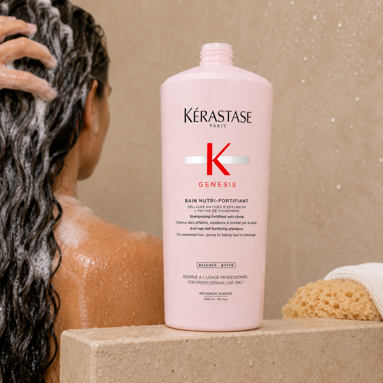 Kerastase Genesis Bain Nutri-Fortifiant Shampoo 1 Litre/1000mL