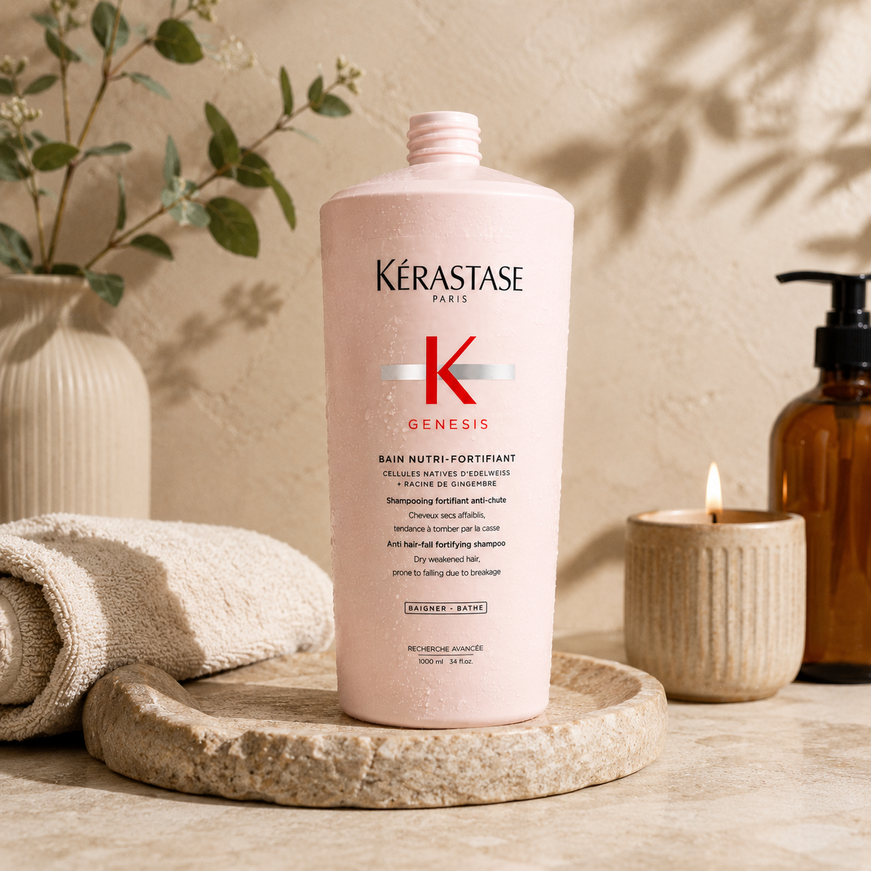 Kerastase Genesis Bain Nutri-Fortifiant Shampoo 1 Litre/1000mL