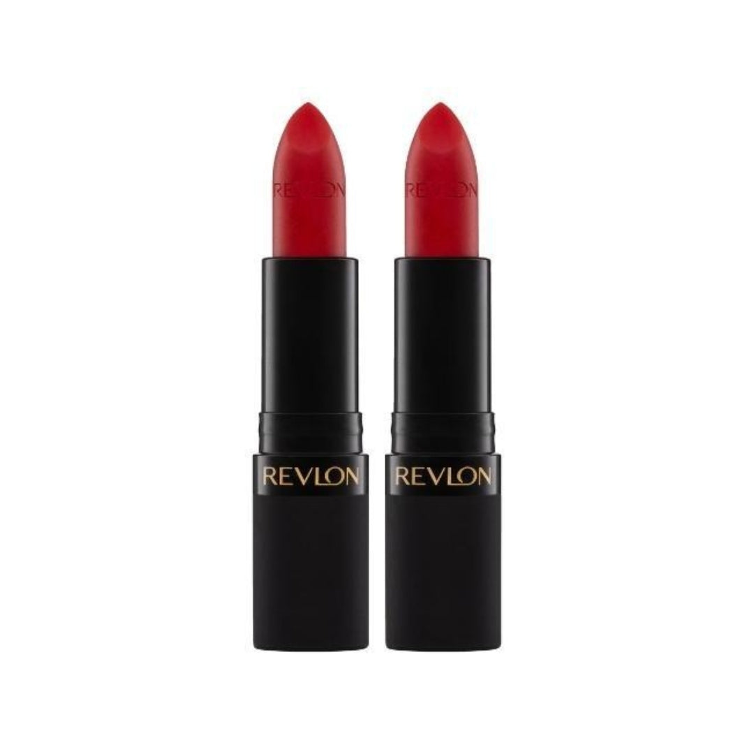 2 x Revlon Super Lustrous Lipstick The Luscious Mattes 4.2g - 008 Show Off
