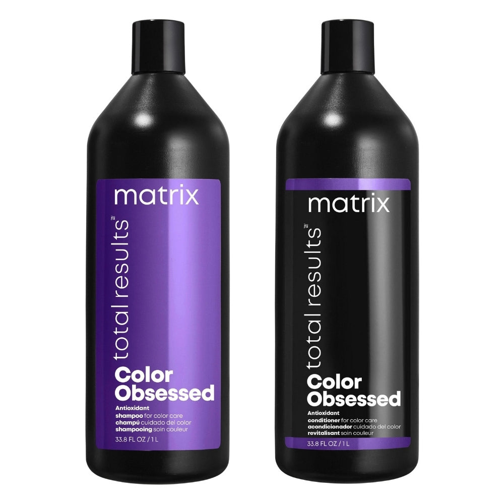 Matrix Total Results Color Obsessed Antioxidants Shampoo & Conditioner 1 Litre Duo