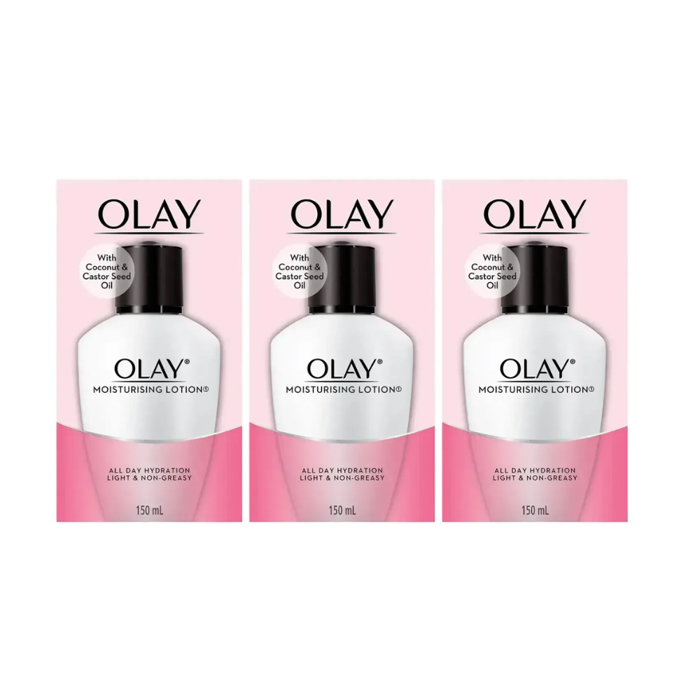 3 x Olay Moisturising Lotion 150mL