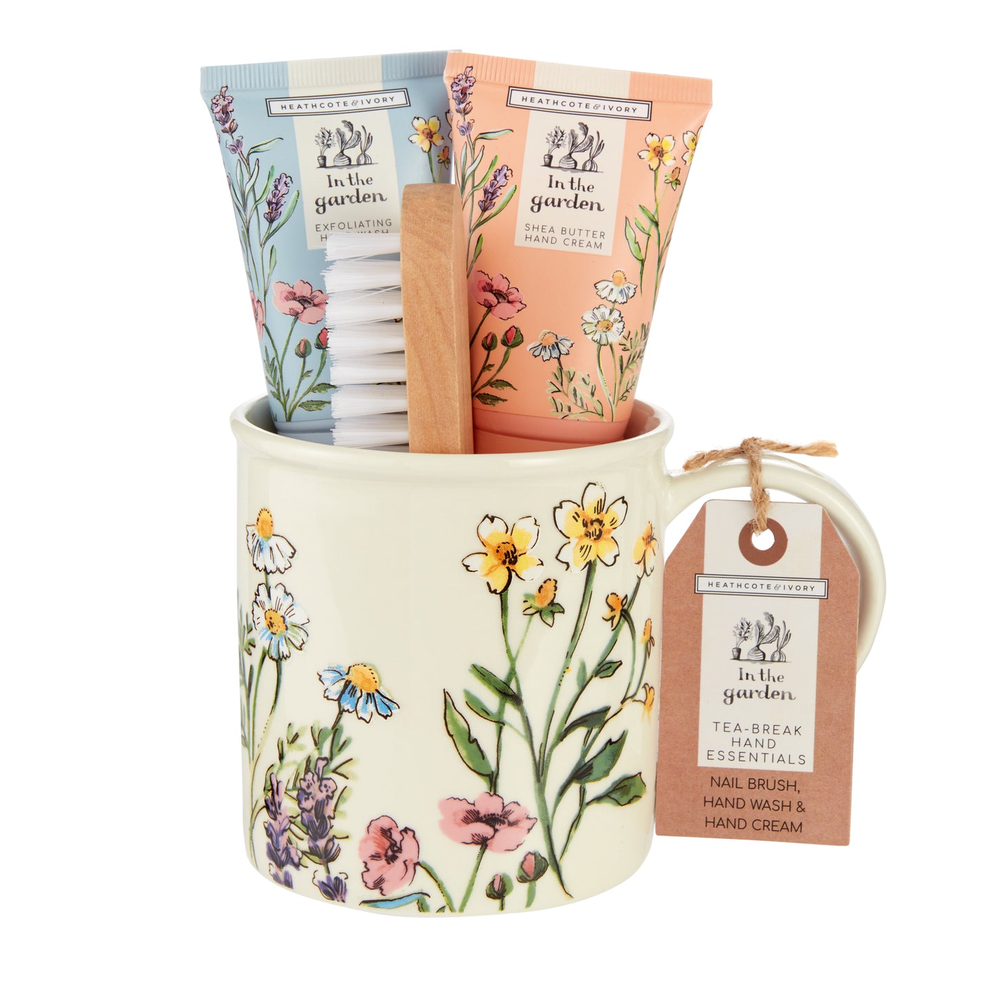 Heathcote & Ivory In The Garden Tea Break Hand Essentials 4 Piece Gift Set