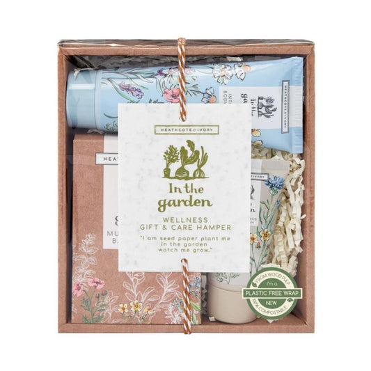 Heathcote & Ivory In The Garden Wellness Gift & Care Hamper 3 Piece Gift Set