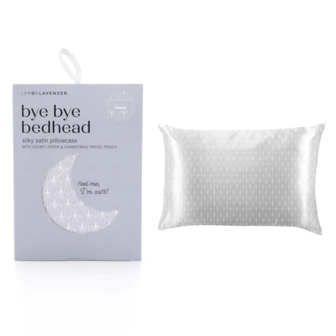 Lemon Lavender Bye Bye Bed Head Silky Satin Pillowcase - Lofted