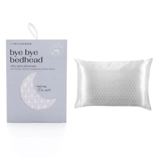 Lemon Lavender Bye Bye Bed Head Silky Satin Pillowcase - Lofted