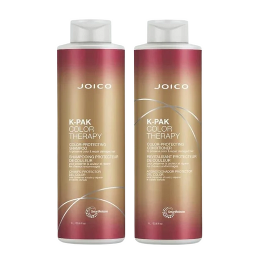 Joico K-PAK Color Therapy Color-Protecting Shampoo & Conditioner 1 Litre Duo