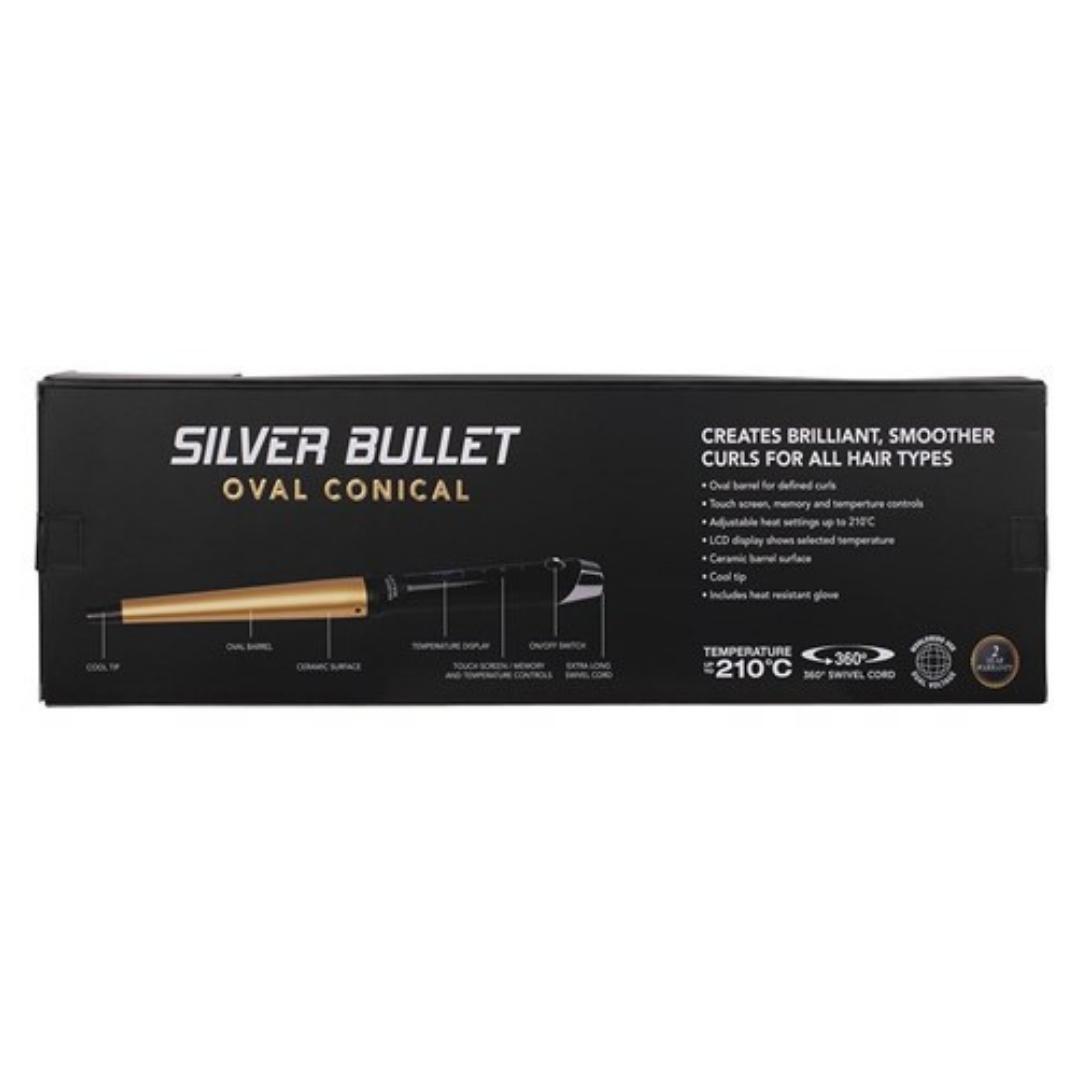 Silver Bullet Fastlane Oval Conical Curling Wand