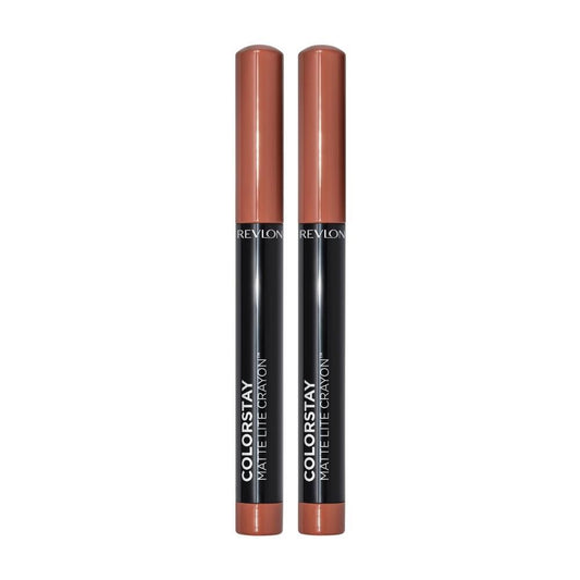 2 x Revlon ColorStay Matte Lite Crayon 1.4g - 002 Clear the Air