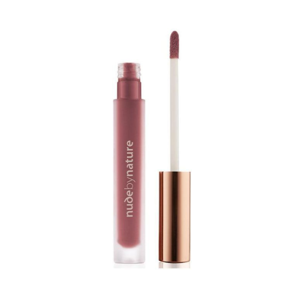 Nude by Nature Satin Liquid Lipstick 3.75mL - 09 Rich Plum