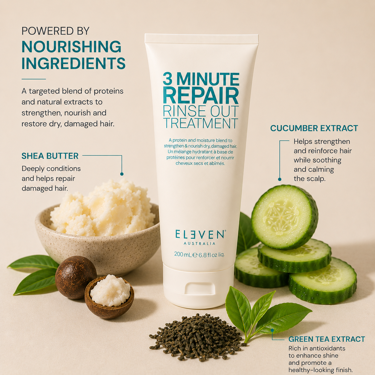 Eleven Australia 3 Minute Repair Rinse Out Treatment 200mL