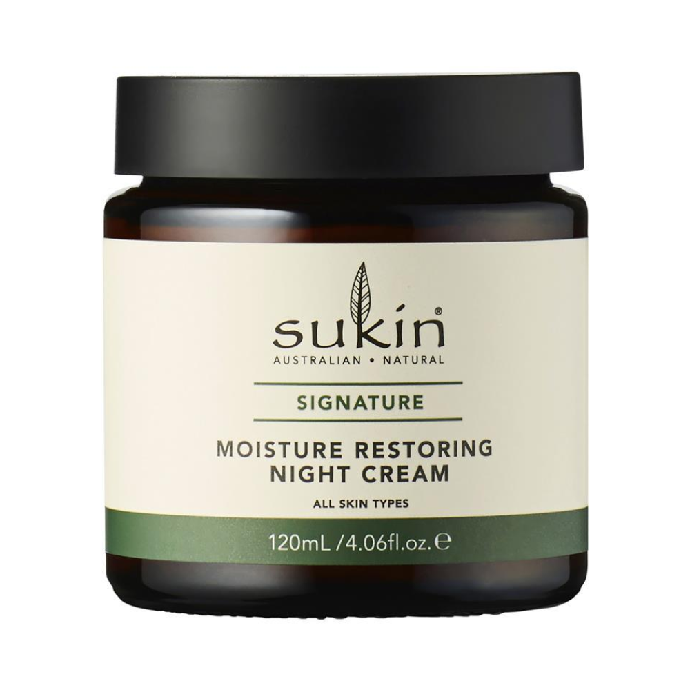 3 x Sukin Signature Moisture Restoring Night Cream 120mL