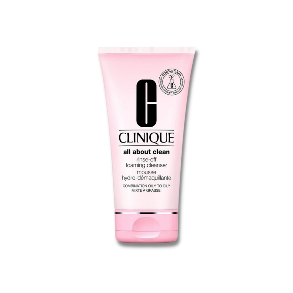 Clinique All About Clean Rinse-Off Foaming Cleanser 150mL - Combination Oily - Oily