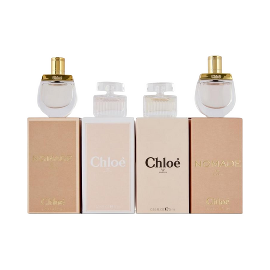 Chloe 4 Piece Mini Fragrance Gift Set 4x5mL