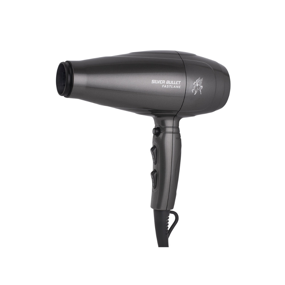 Silver Bullet Fastlane Professional Hair Dryer Charcoal