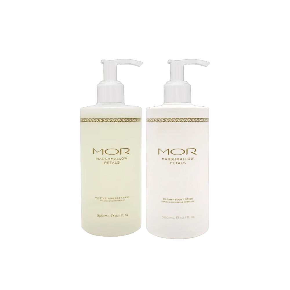 MOR Two Of A Kind Marshmallow Petals Body Set 2 x 300mL