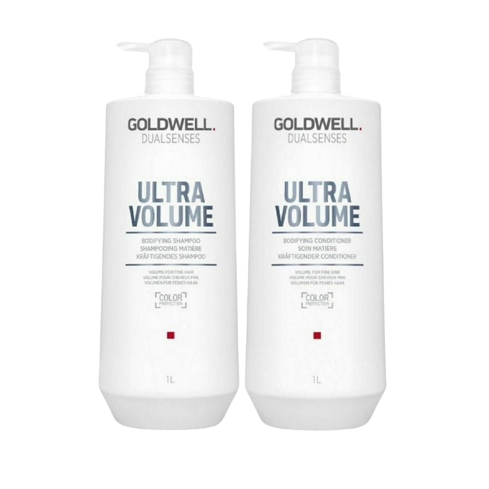 Goldwell Dualsenses Ultra Volume Bodifying Shampoo & Conditioner 1 Litre Duo