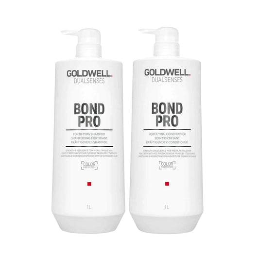 Goldwell Dualsenses Bond Pro Fortifying Shampoo & Conditioner 1 Litre Duo