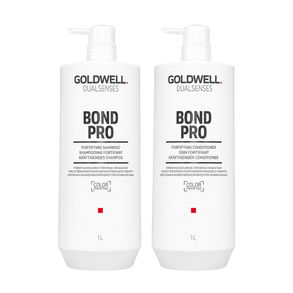 Goldwell Dualsenses Bond Pro Fortifying Shampoo & Conditioner 1 Litre Duo