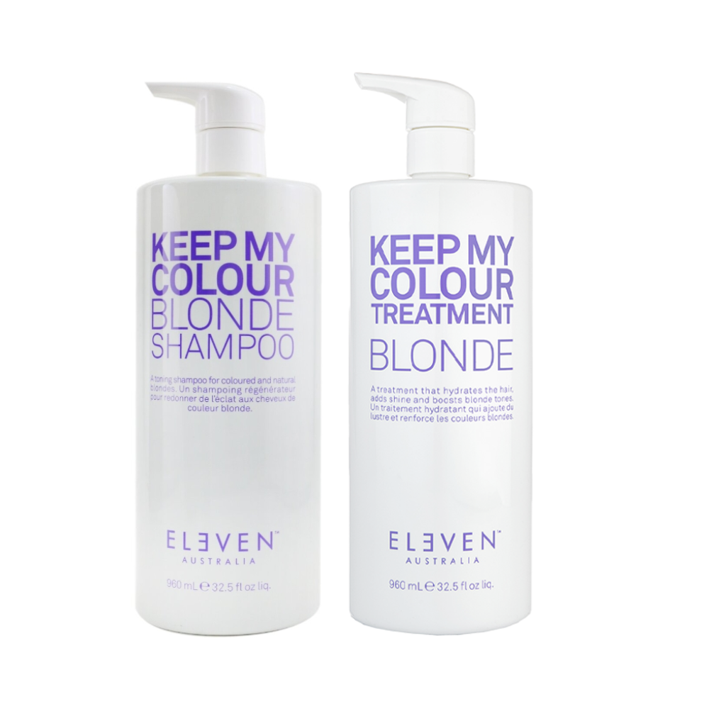 Eleven Australia Keep My Colour Blonde Shampoo & Treatment 960mL Duo