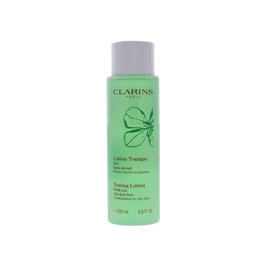 Clarins Toning Lotion with Iris Alcohol-Free 200mL - Combination to Oily Skin