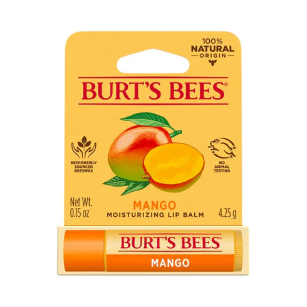 6 x Burt's Bees Mango Lip Balm 4.25g