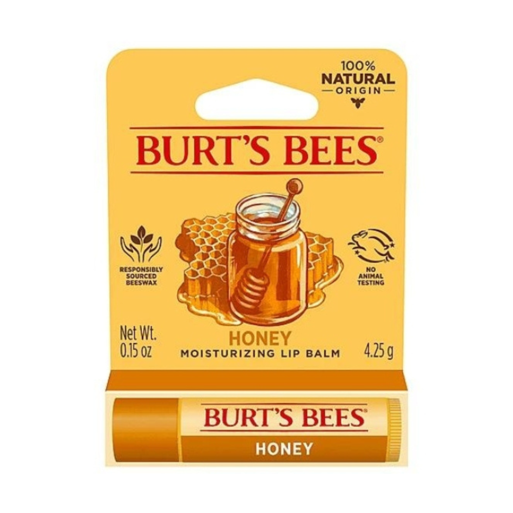 6 x Burt's Bees Honey Lip Balm 4.25g