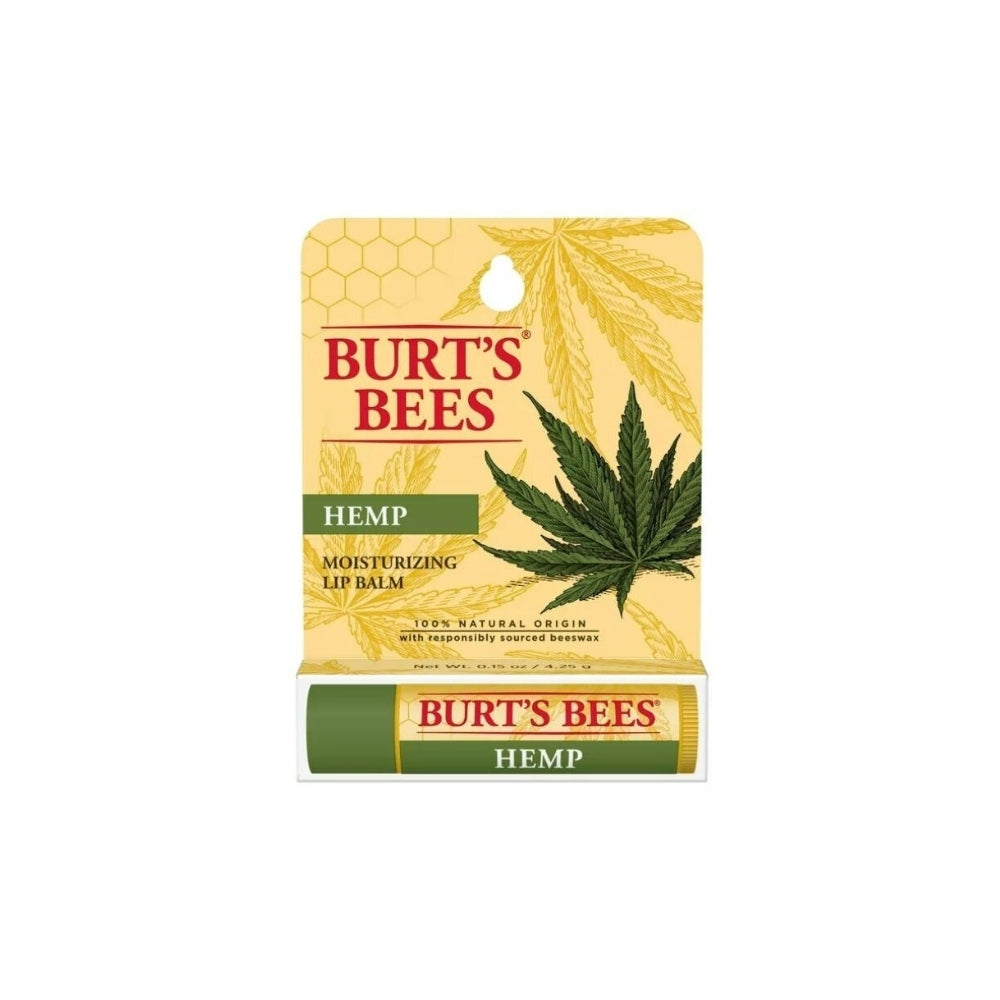 6 x Burt's Bees Hemp Lip Balm 4.25g