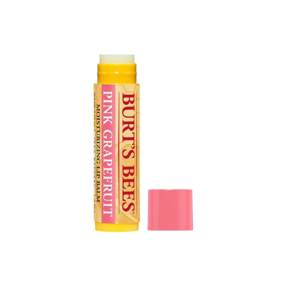 6 x Burt's Bees Pink Grapefruit Lip Balm 4.25g