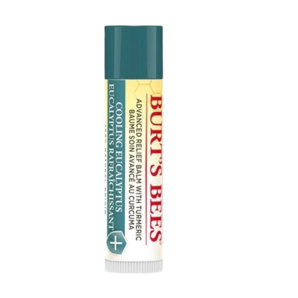 6 x Burt's Bees Advanced Relief Eucalyptus Lip Balm 4.25g