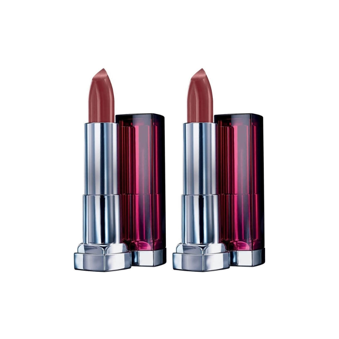 2 x Maybelline Color Sensational Smoked Roses Lipstick 4.4g - 325 Dusk Rose