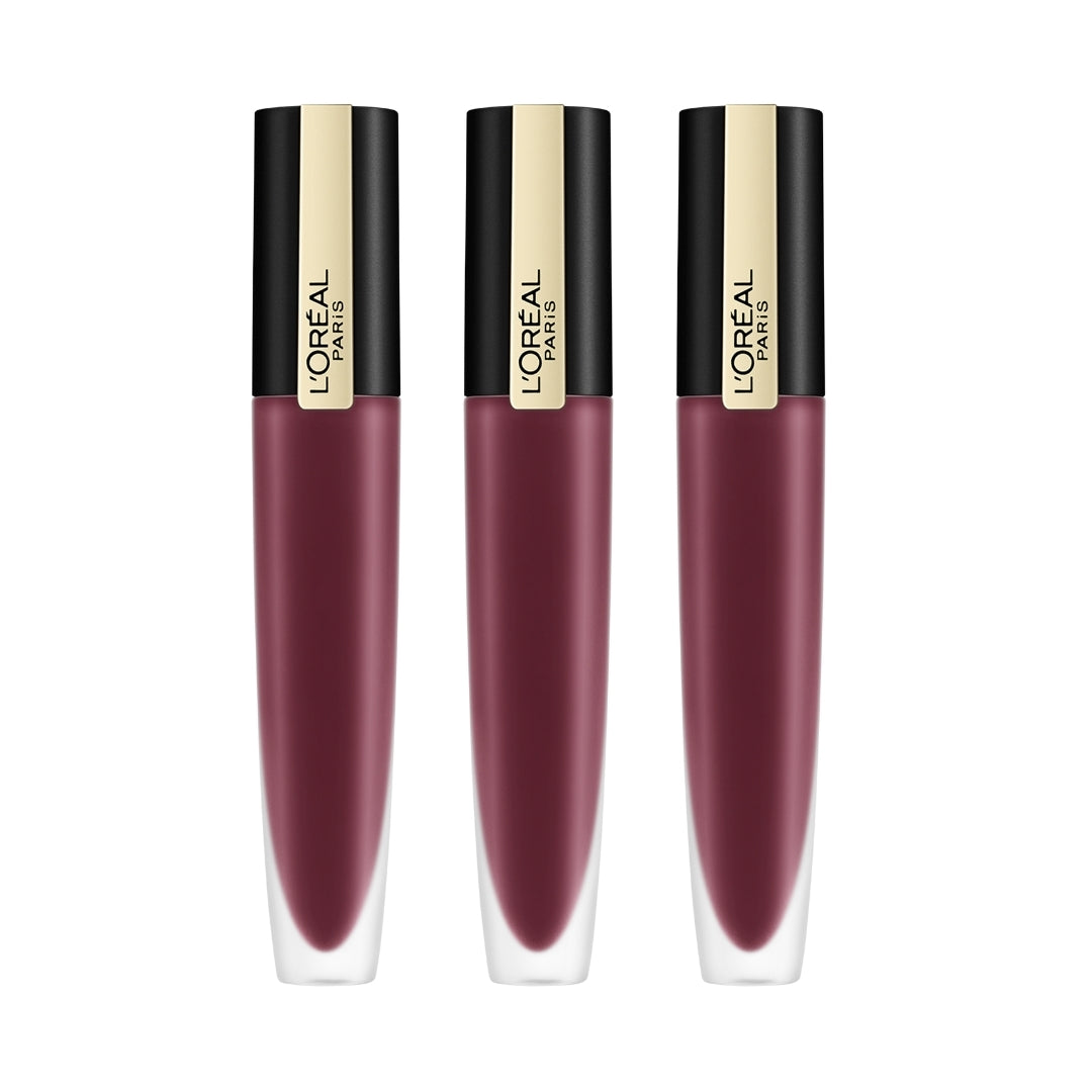 3 x L'Oreal Paris Rouge Signature Matte Lip Ink 7mL - 103 I Enjoy