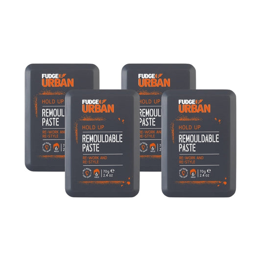4 x Fudge Urban Remouldable Paste Re-Work And Re-Style 70g